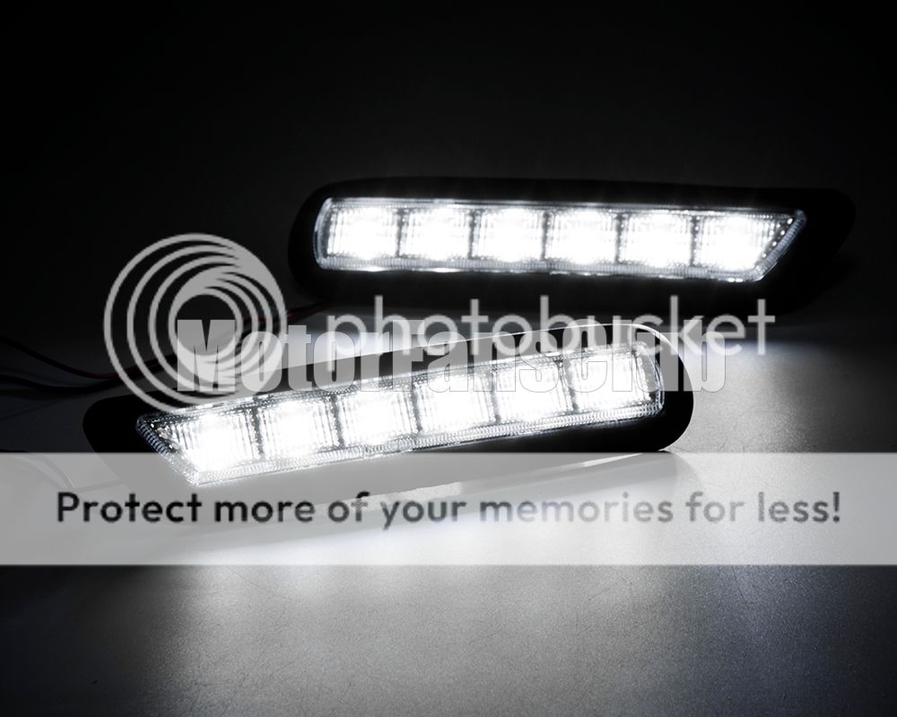 LED Daytime Running Light For Mitsubishi ASX Outlander Sport DRL 2010